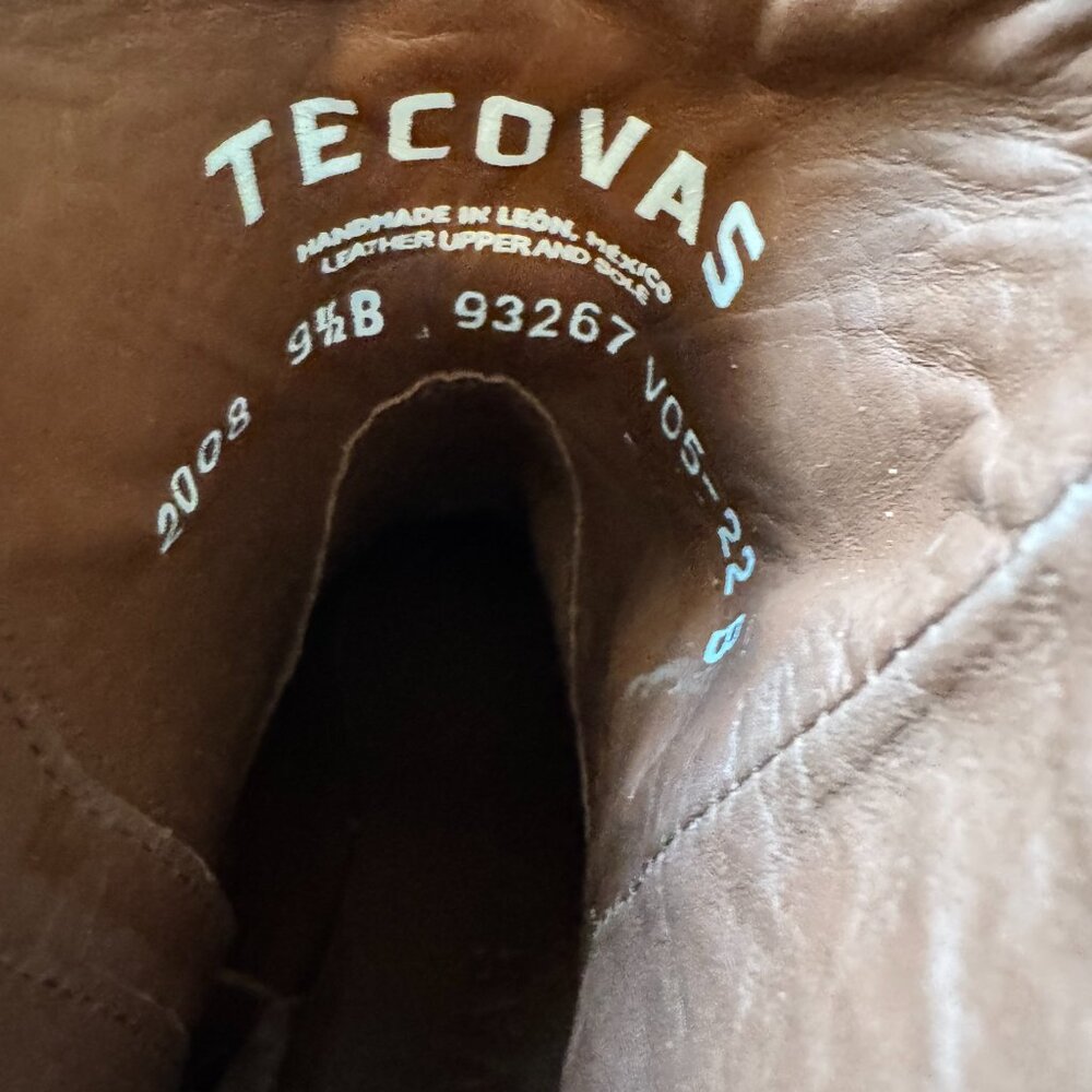 Tecovas.The Daisy in Sienna Suede. Size 9.5. NIB - Picture 5 of 7